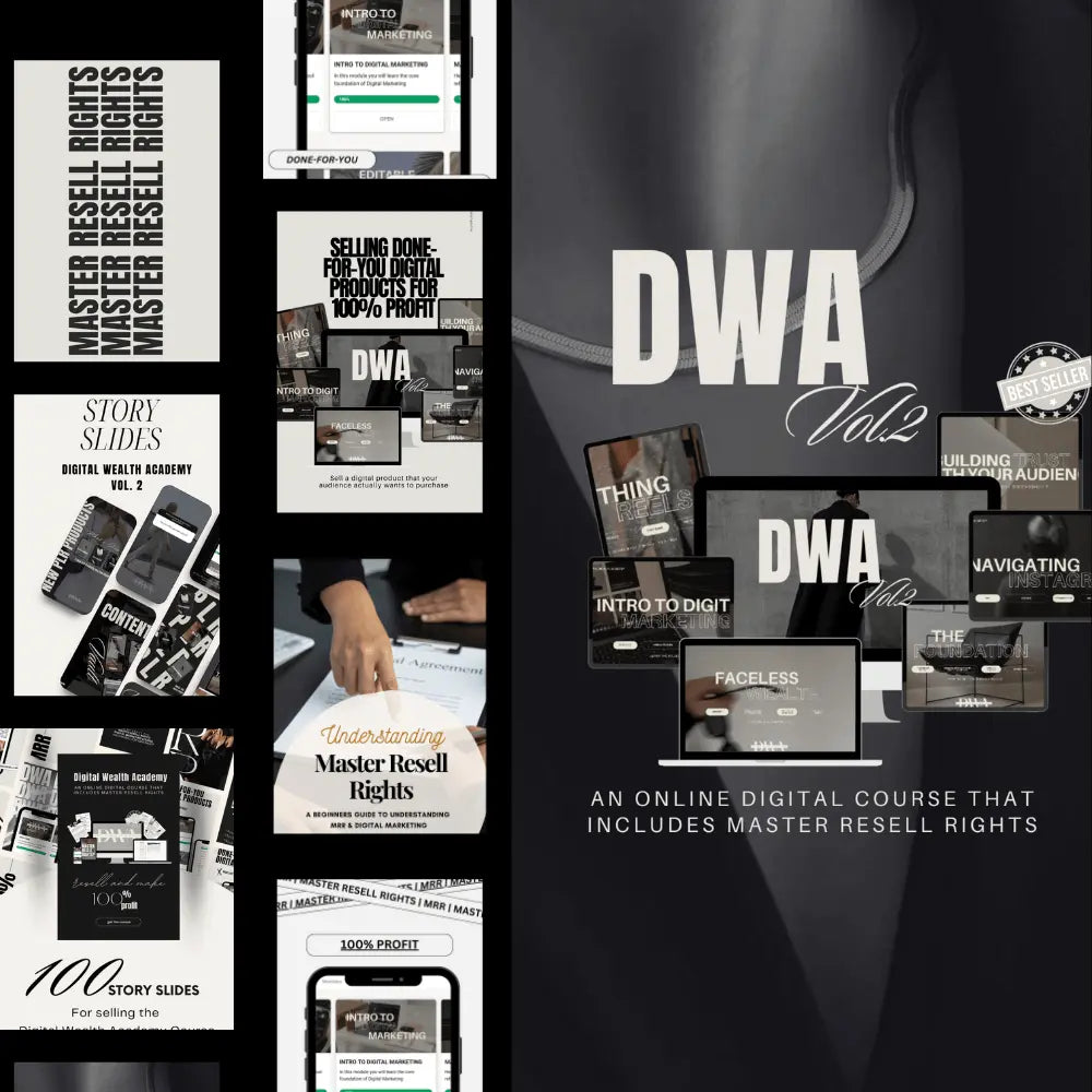 DWA Academy Full Course MasterResellrightss